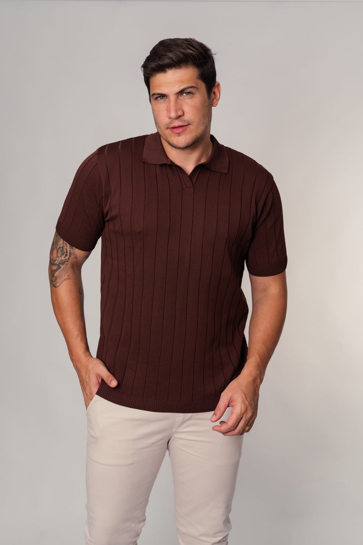 Polo Tricot Follow Texture