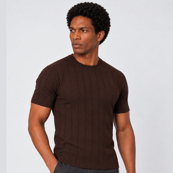 Camiseta Tricô Follow Luxe