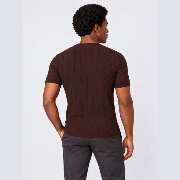 Camiseta Tricô Follow Luxe